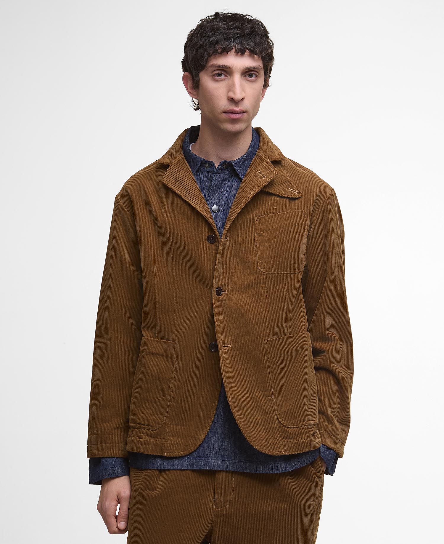 Elmbank Oversized Cord Blazer image number 0