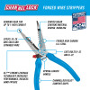 968 7.5-inch Forged Wire Stripper