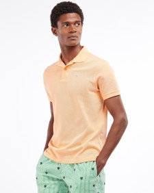 Sports Short-Sleeved Polo Shirt Coral Sands