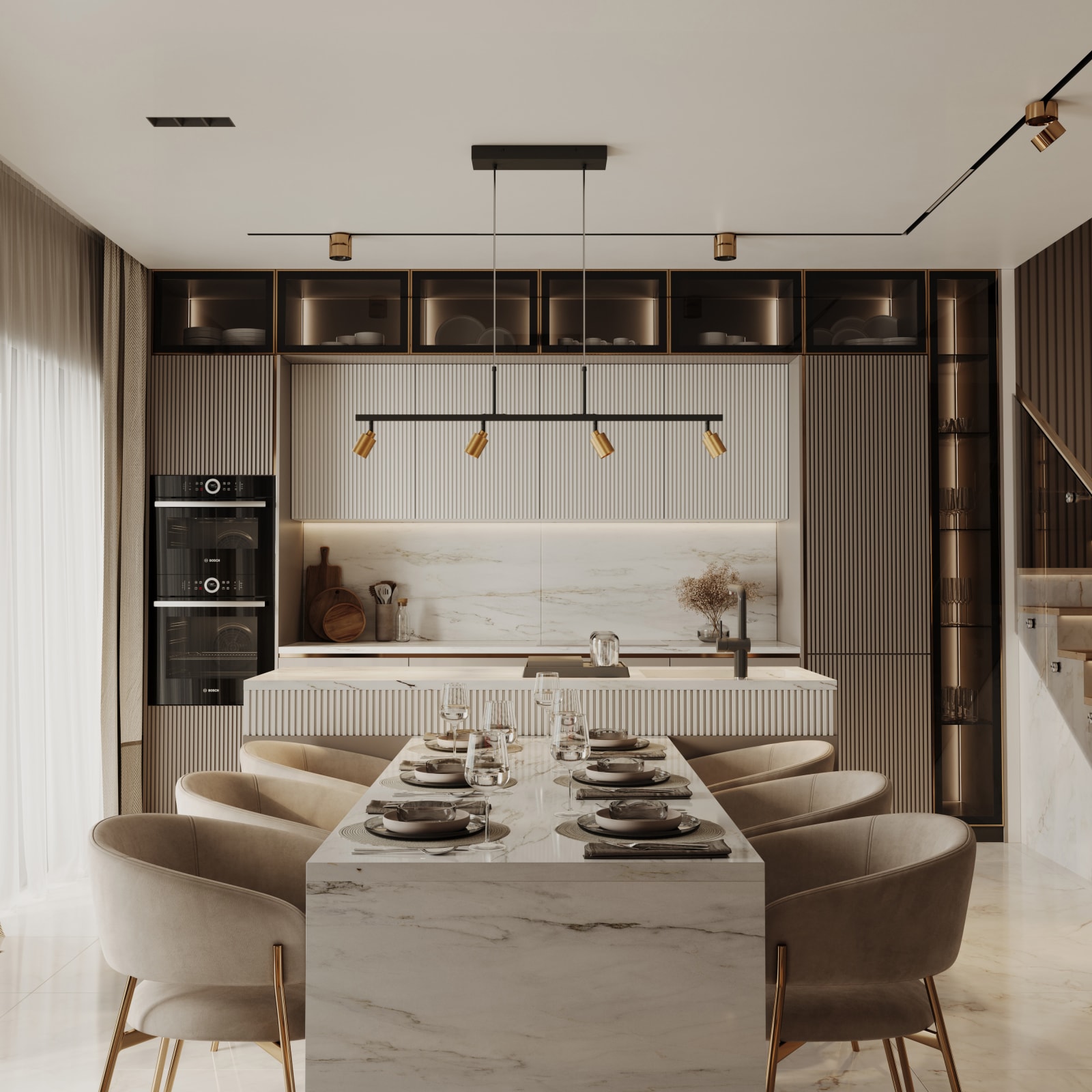 Shura 4 Head Track Pendant — installation 5