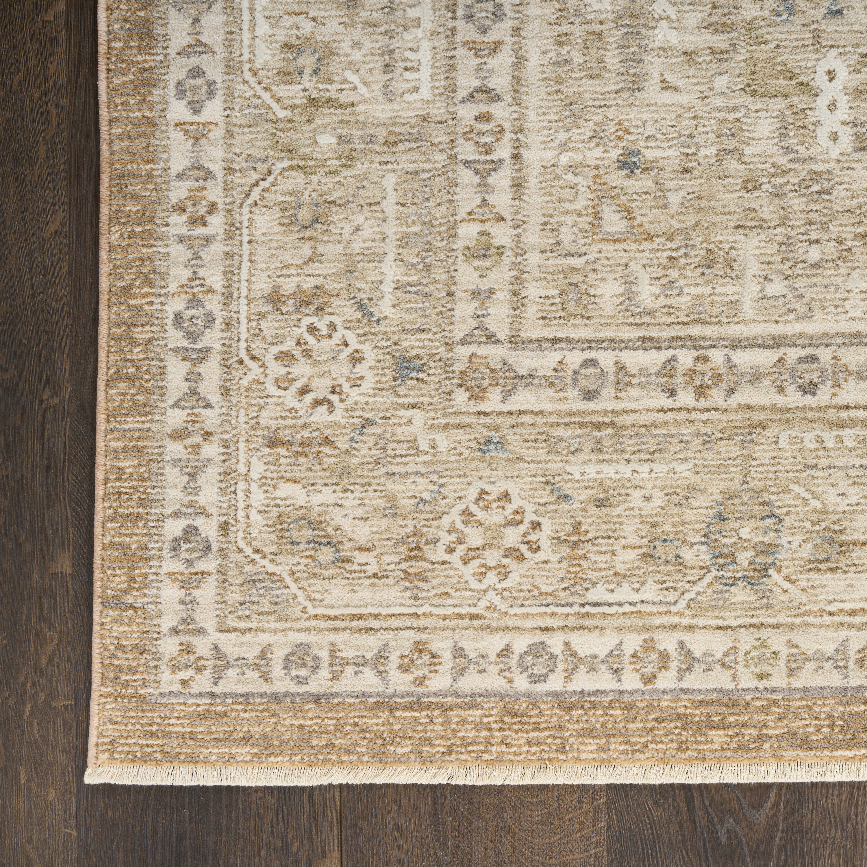 Nourison Retreat 9'6" x 13'2" Mocha Vintage Indoor Rug