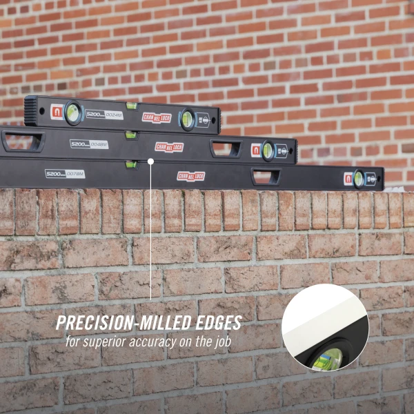 5200-0048M 48-inch Professional-Grade Magnetic Aluminum Box Level