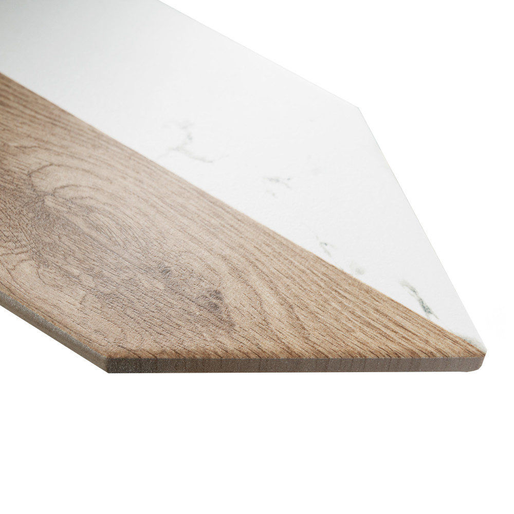 Llama Kayak Lagom Nature 6-1/2 in. x 12-1/2 in. Porcelain Floor and Wall Tile