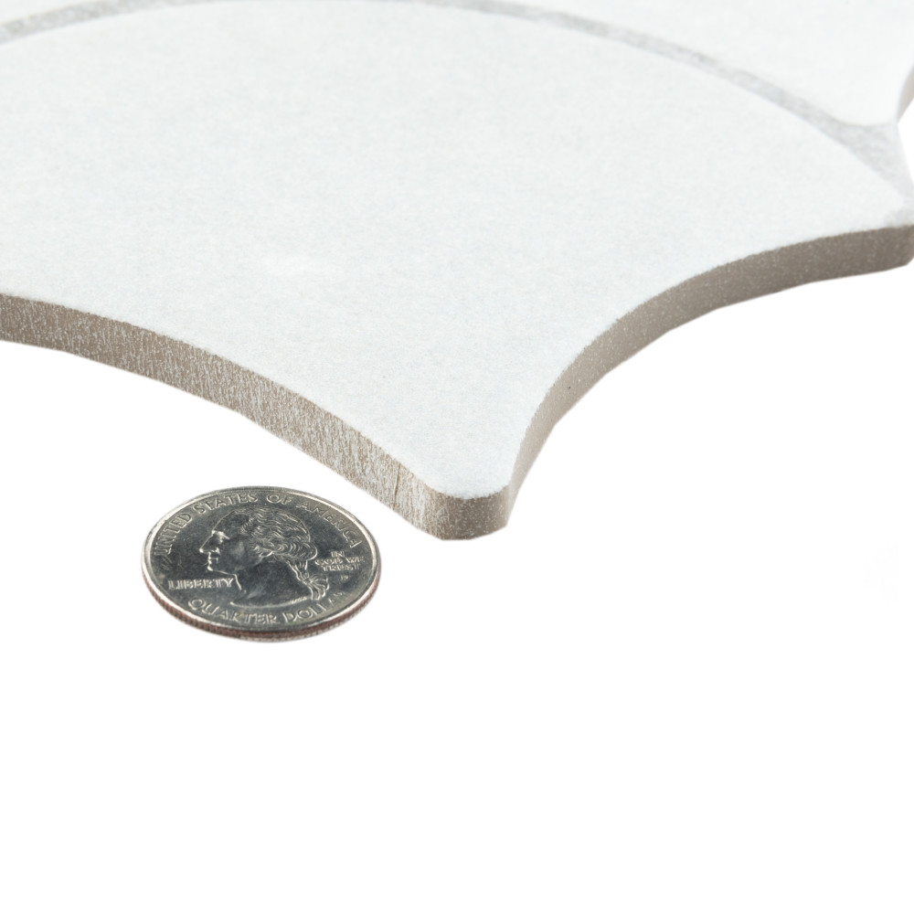 Scala White 12-1/8 in. x 12-1/8 in. Porcelain Floor and Wall Tile