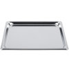 Two-thirds-size ¾-inch-deep Super Pan V® stainless steel steam table pan