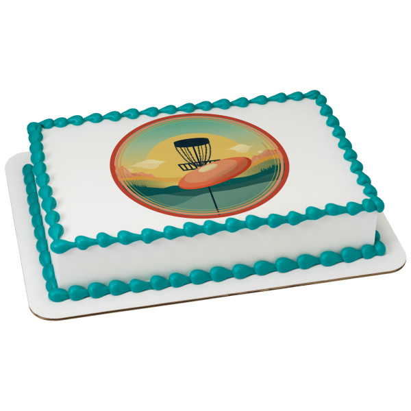 Disc Golf PhotoCake® Edible Image®