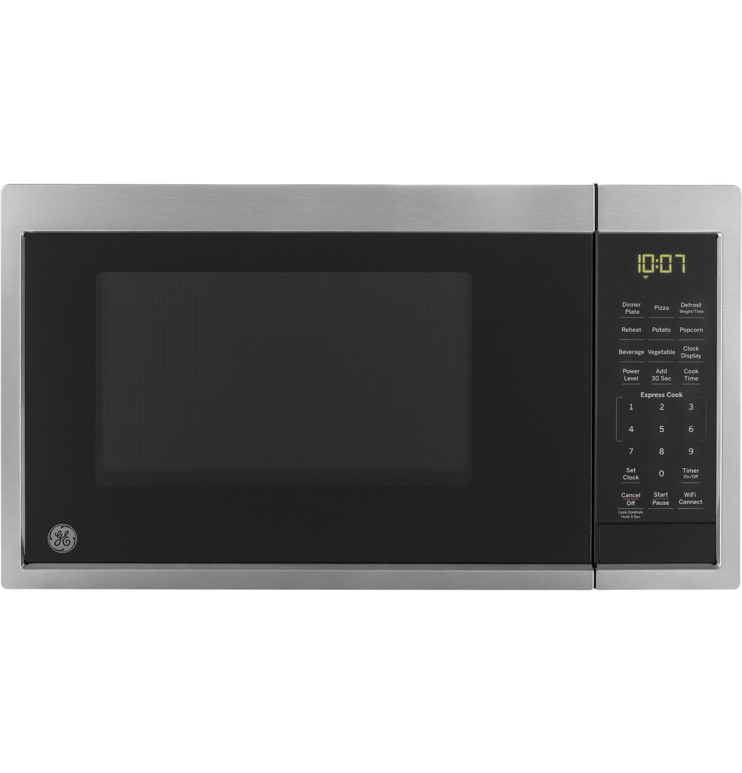 GE® 0.9 Cu. Ft. Capacity Smart Countertop Microwave Oven with Scan-To-Cook Technology