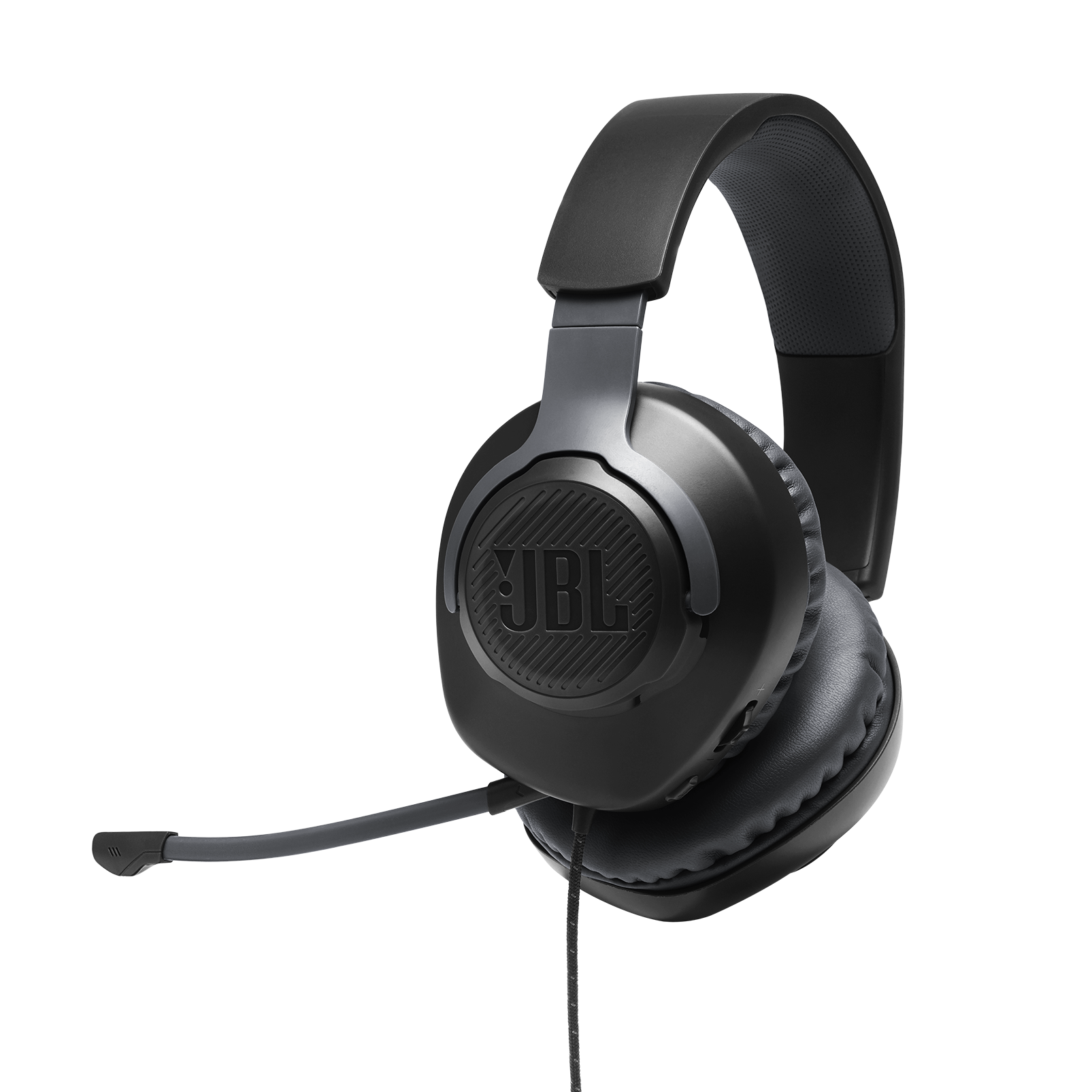 JBL Quantum 100, Kabelgebundenes Over-Ear Gaming Headset mit Klappmikrofon - Bild 1 von 22
