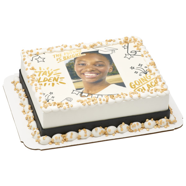Bright Inspiration PhotoCake® Edible Image® Frame