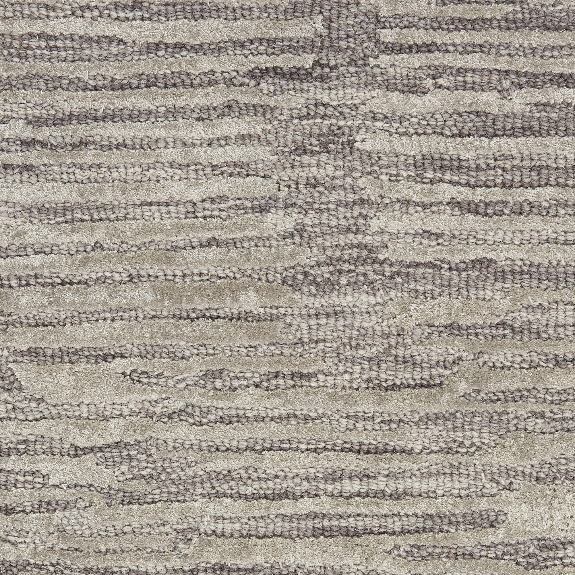 Calvin Klein CK010 Linear 5'3" x 7'3" Grey Modern Indoor Rug