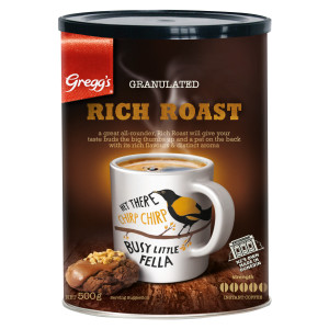 gregg's® rich roast granulated instant coffee 500g image