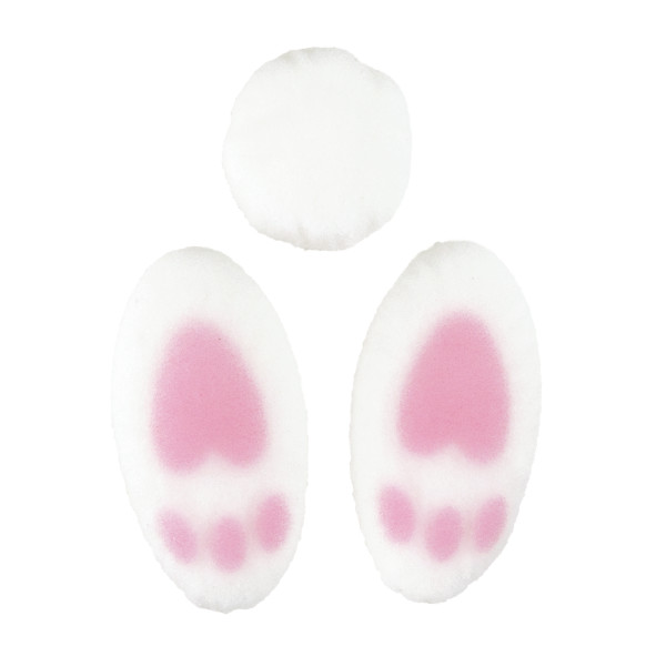 Bunny Tails and Toes Assortment Dec-Ons® Decorations