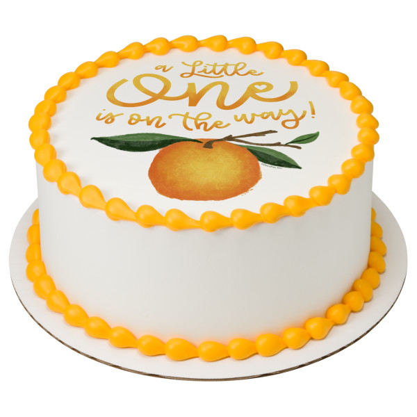 Little One on the Way PhotoCake® Edible Image®
