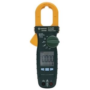 AC True RMS Clamp Meter, 600V, 600A, Calibrated