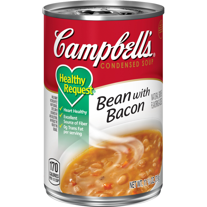 Healthy Request® Bean with Bacon Soup - Campbell Soup Company