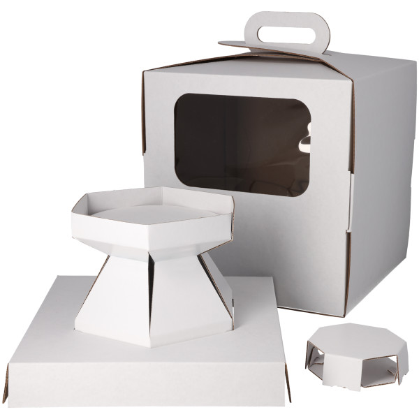 Cupcake Bouquet Vase/Box Cake Box