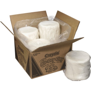 Air Dry Clay, 25 lbs., White