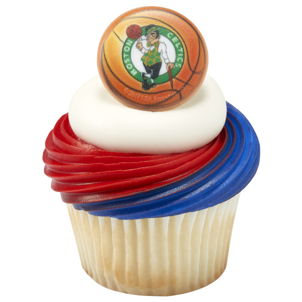 NBA Team Basketball Cupcake Rings