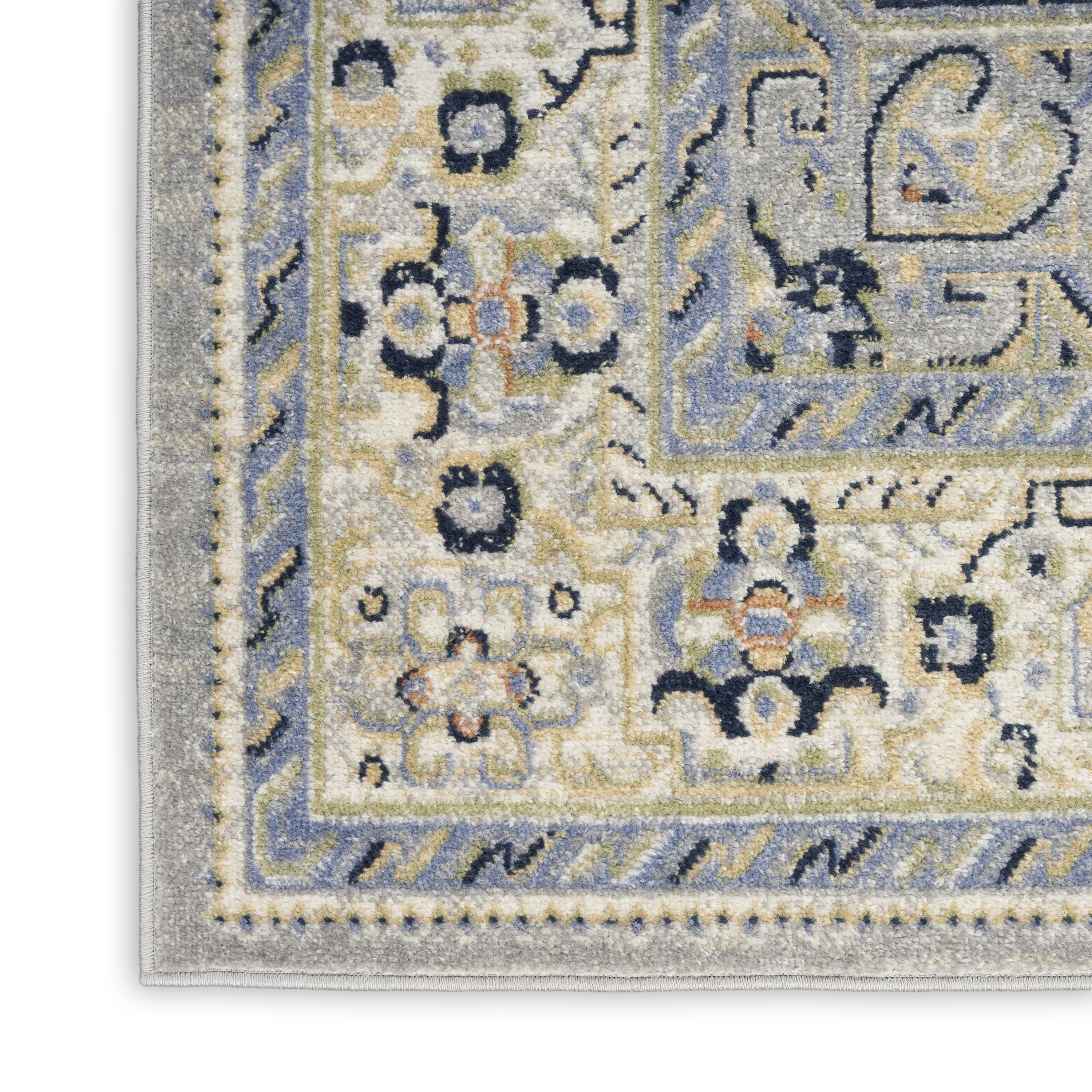 Nourison Nourison Essentials Persian 2'2" x 14 Blue Vintage Rug