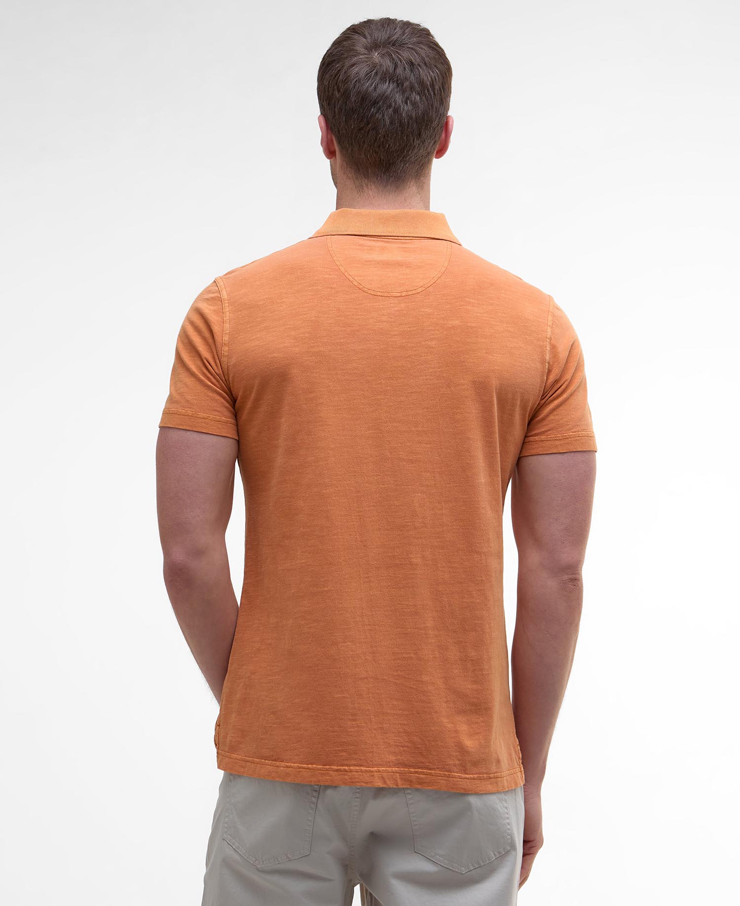 Pigment Dye Slub Polo Shirt image number 2