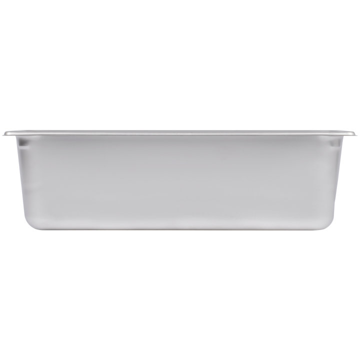 Half-long-size 6-inch-deep Super Pan 3® stainless steel steam table pan
