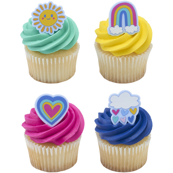 Joyful Sunshine Cupcake Rings