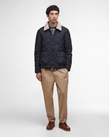 Jig Quilted Jacket Navy