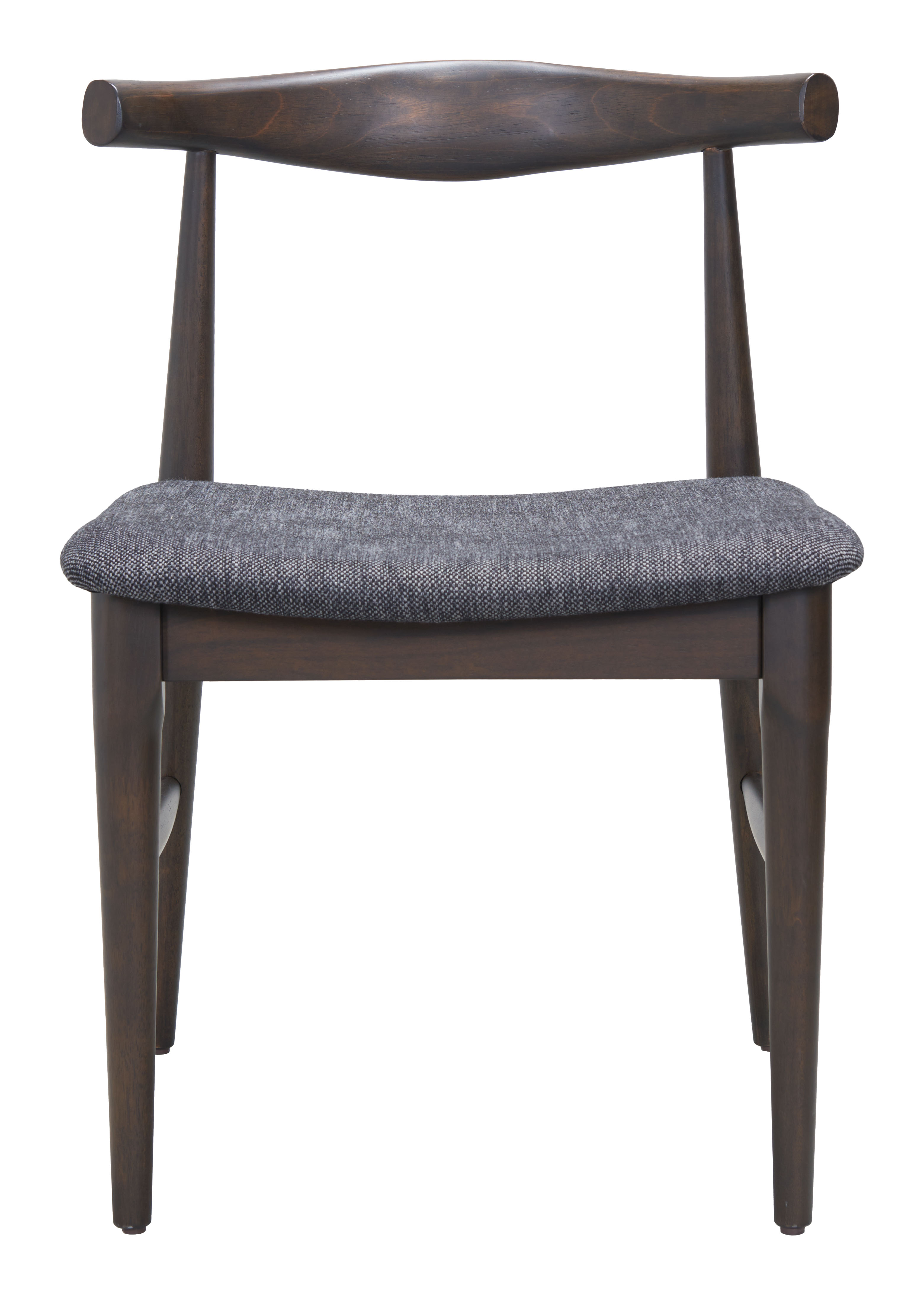 Tuzka Dining Chair (Set of 2) Gray & Espresso product image