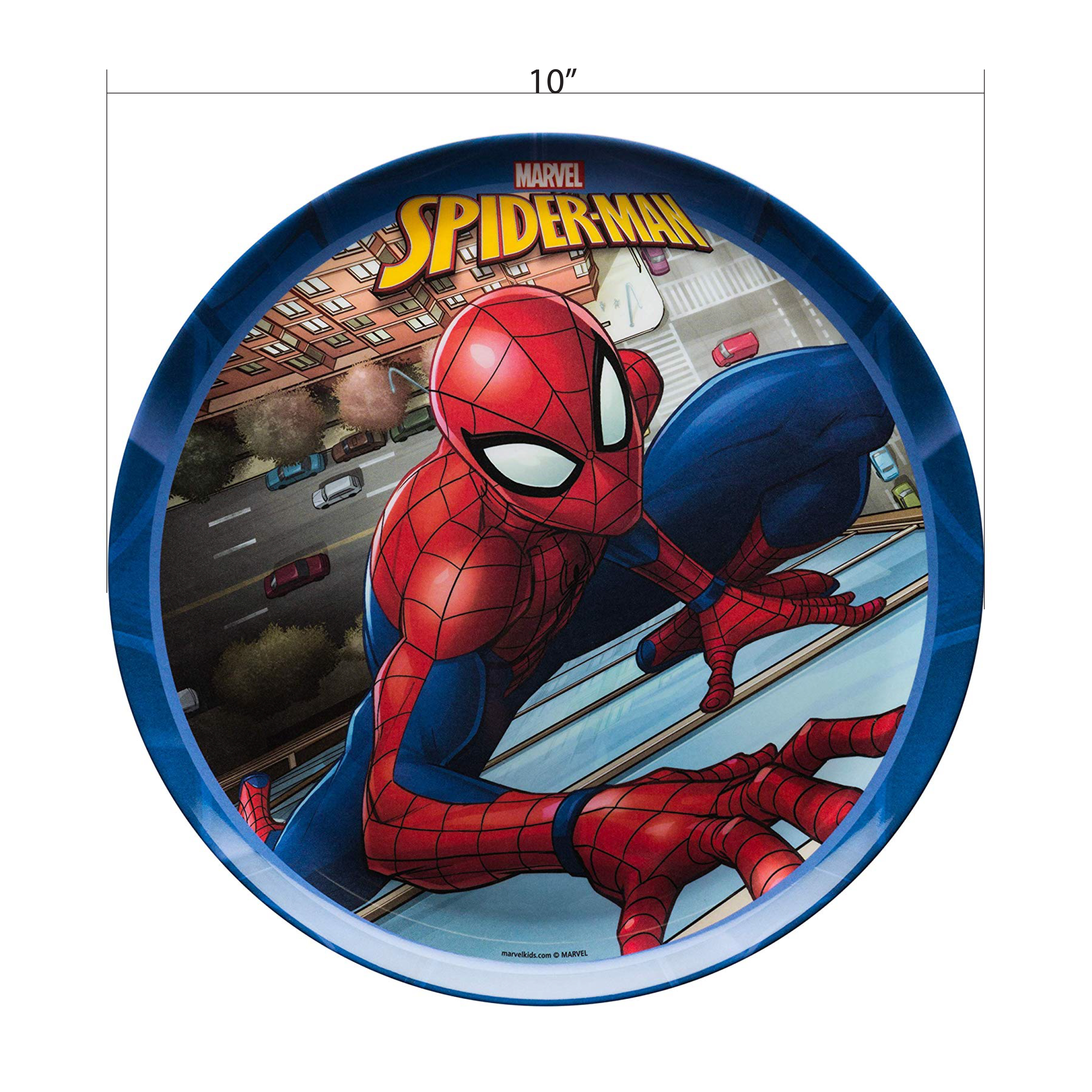 Marvel Comics Dinnerware Set, Spider-Man, 2-piece set
