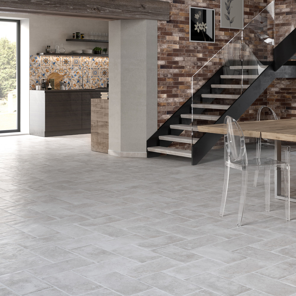 Toscana Pienza 7-7/8 in. x 15-7/8 in. Porcelain Floor and Wall Tile