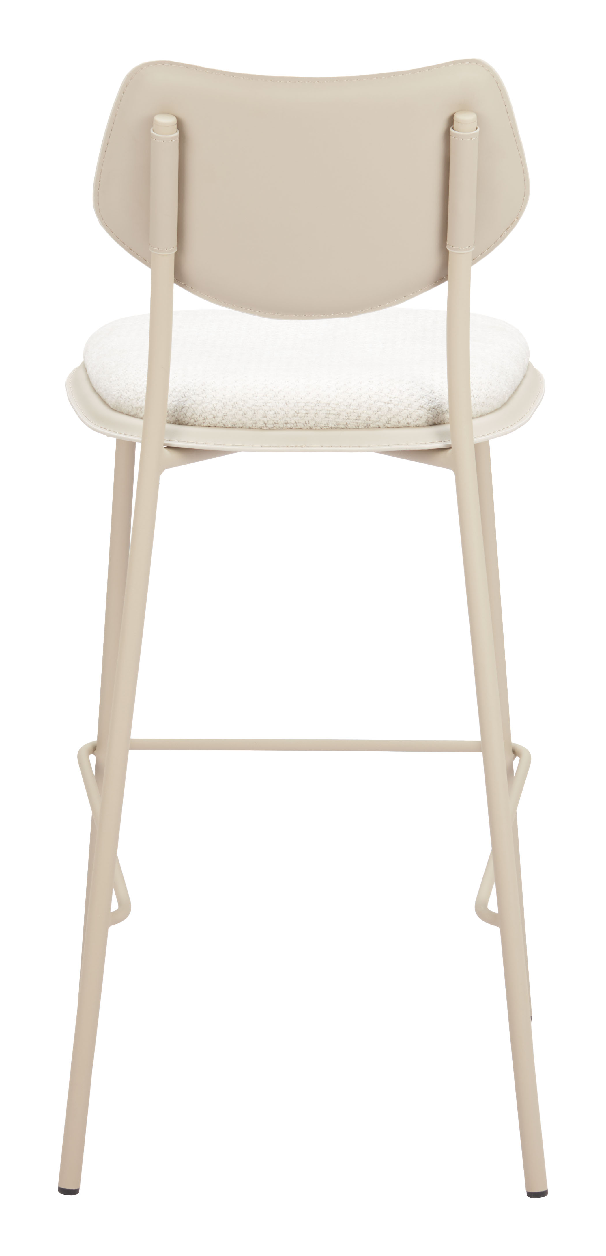 Zeal Barstool (Set of 4) Light Gray & Beige product image