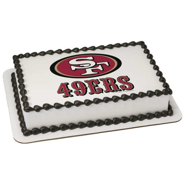 NFL San Francisco 49ers PhotoCake® Edible Image®