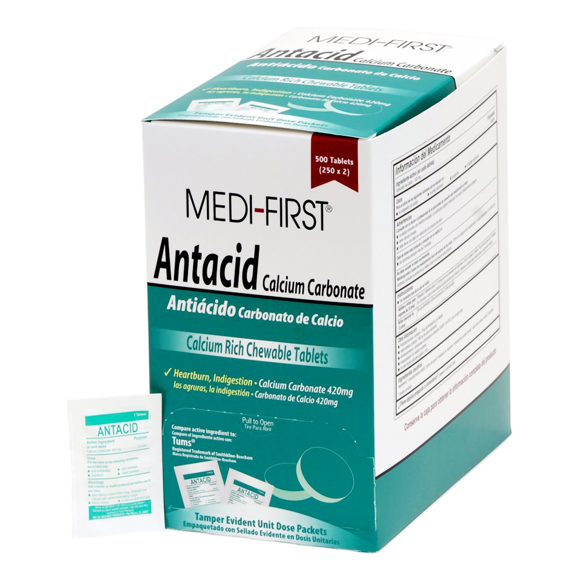 Medi-First Calcium Carbonate Antacid MK 498781