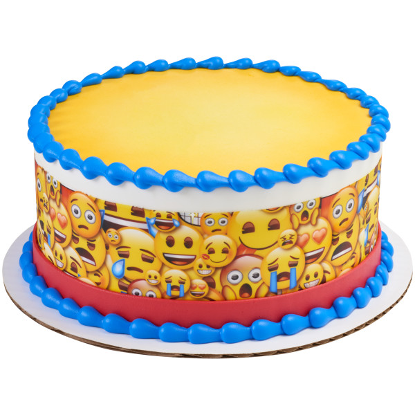 emoji™ Mashup PhotoCake® Edible Image® Strips