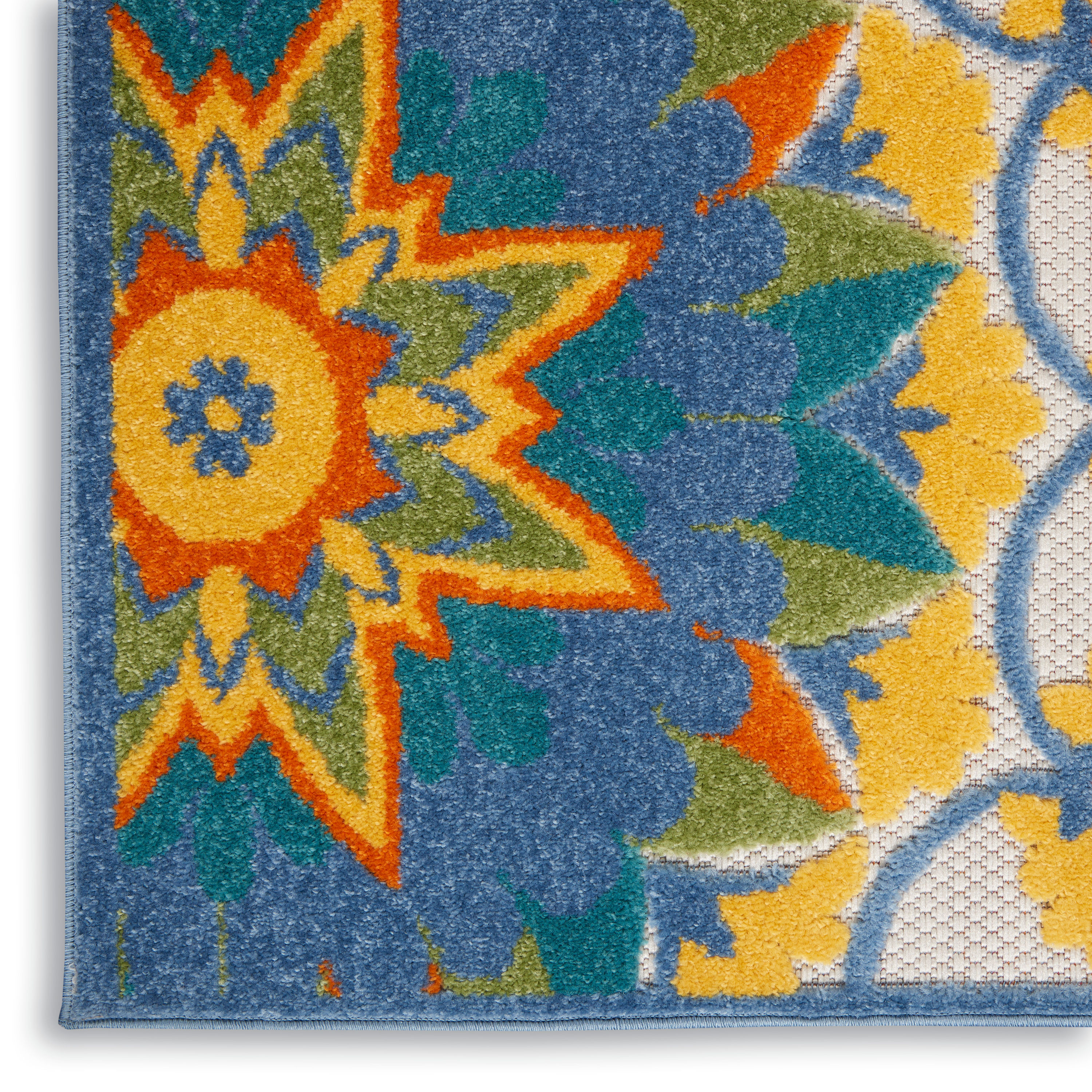 Nourison Aloha 9'6" x 13' Multicolor Transitional Rug