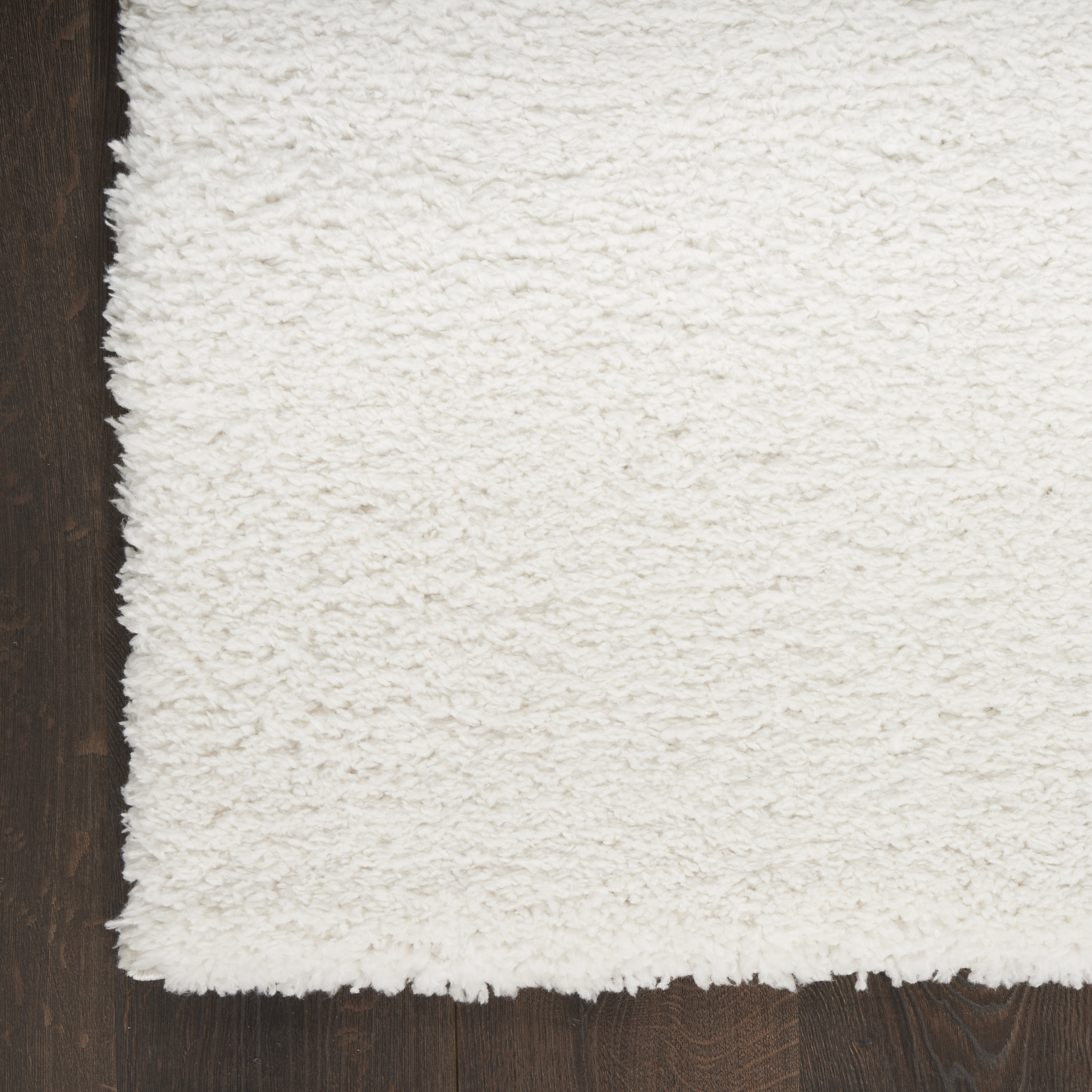 Nourison Modern Shag 5'3" x 7' Ivory Modern Indoor Rug