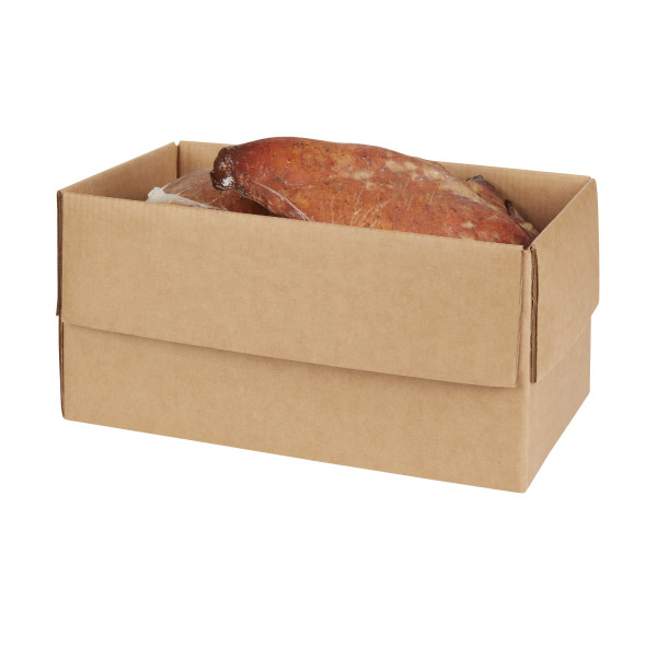 JENNIE-O(r) Pit Smoked Turkey Breast Frozen, 3pc . C1RM - Front Right Open Case (Hi Res)