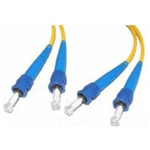 Quiktron® Fiber Jumper Cable ST to ST, Singlemode, 1 M