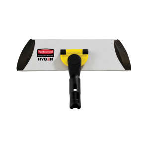 Rubbermaid Commercial, HYGEN™, Aluminum, 11", Hook & Loop Mop Frame