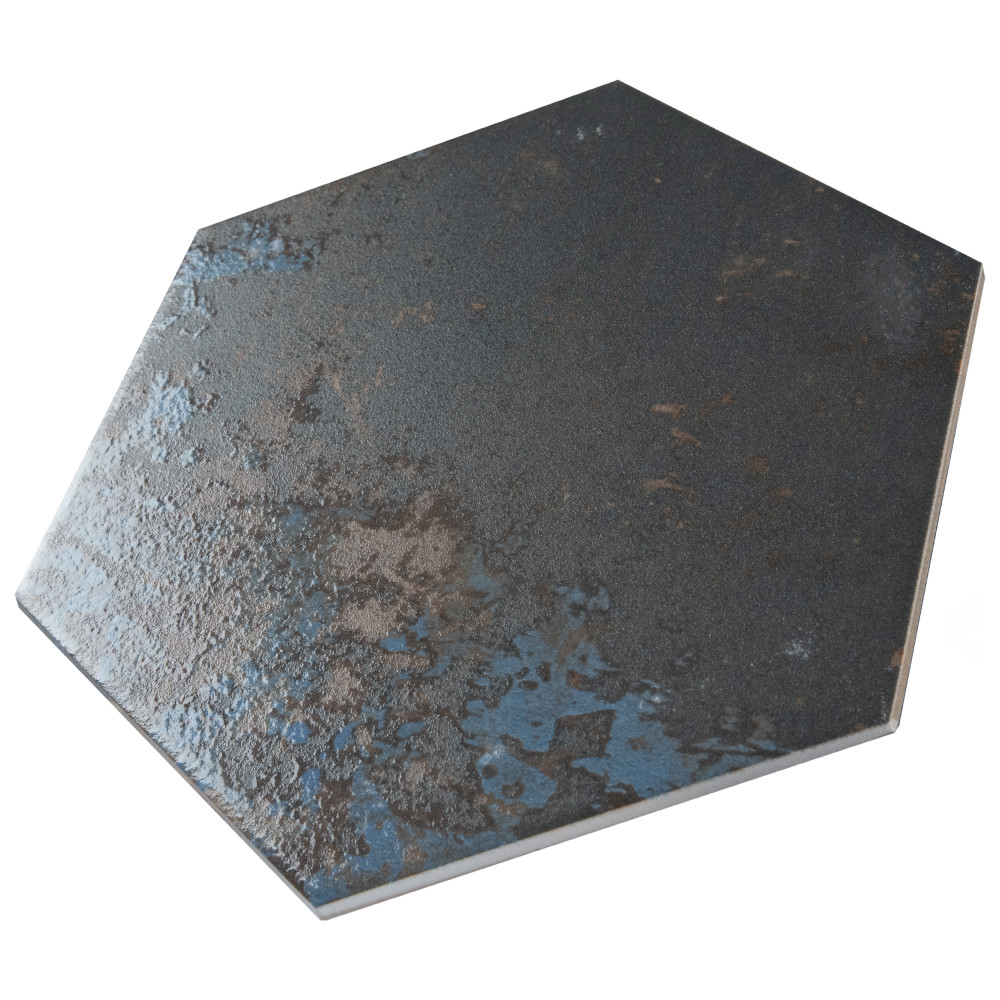 Polaris Hex Mix 8-5/8 in. x 9-7/8 in. Porcelain Floor and Wall Tile