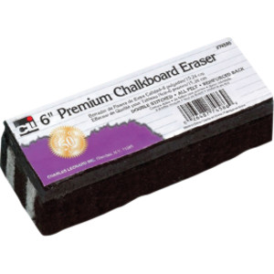 Premium Chalkboard Eraser, 6-Inch