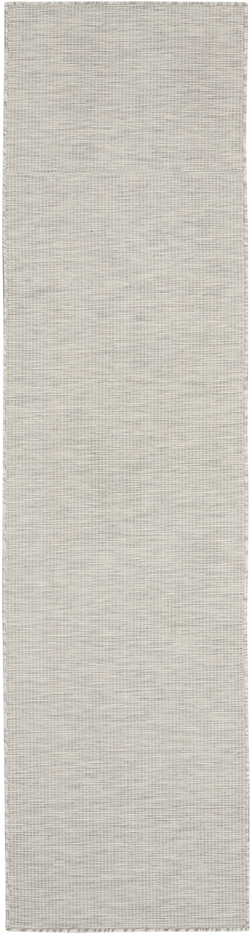 Nourison Positano 2' x 6' Light Grey Modern Rug