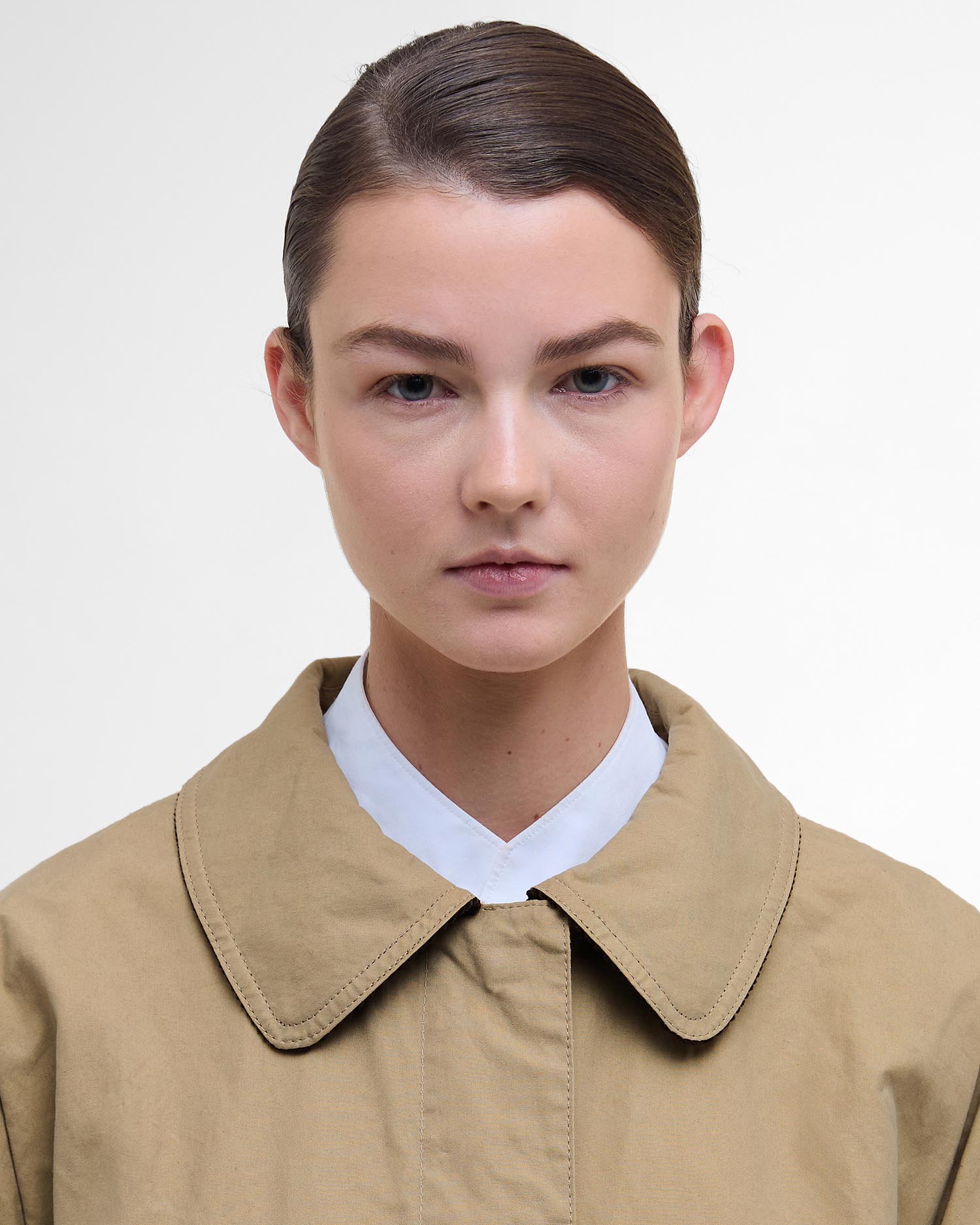Barbour The Edit by Alexa Lizzy Showerproof Car Coat image number 4