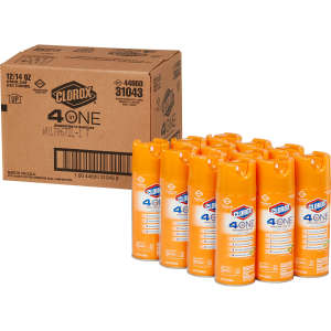 Clorox, Disinfectant & Sanitizer, Citrus, Aerosol, Air Freshener, 14 oz Aerosol Can