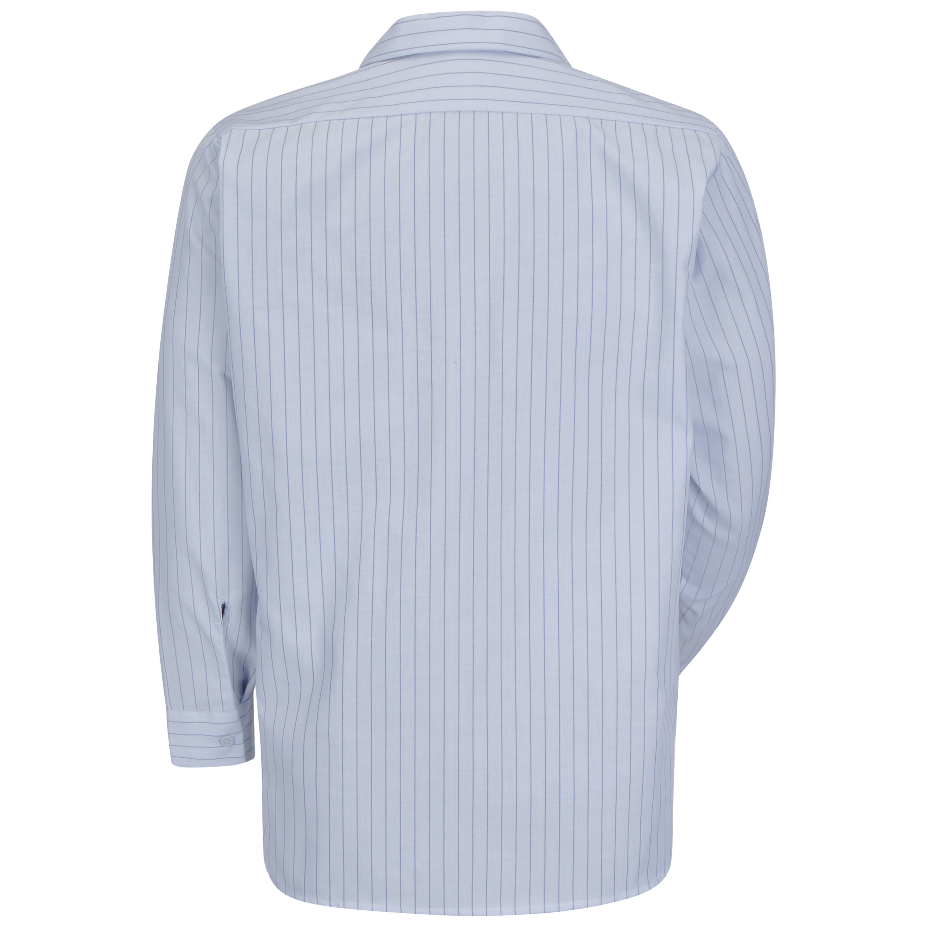 Red Kap Men's Long Sleeve Industrial Striped Work Shirt - Picture 11 of 19
