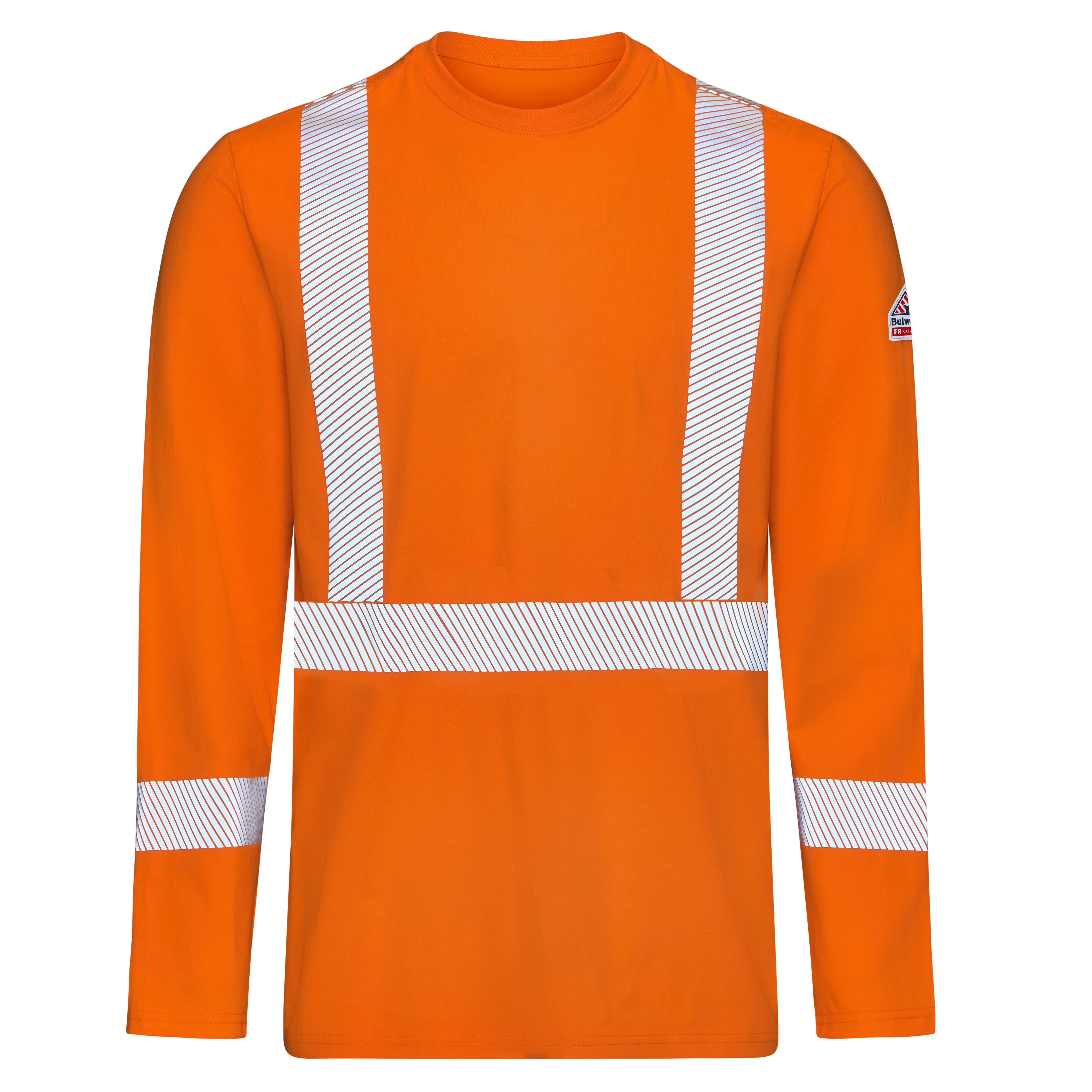 Men‘s Flex Knit Tee with Reflective Striping-Bulwark
