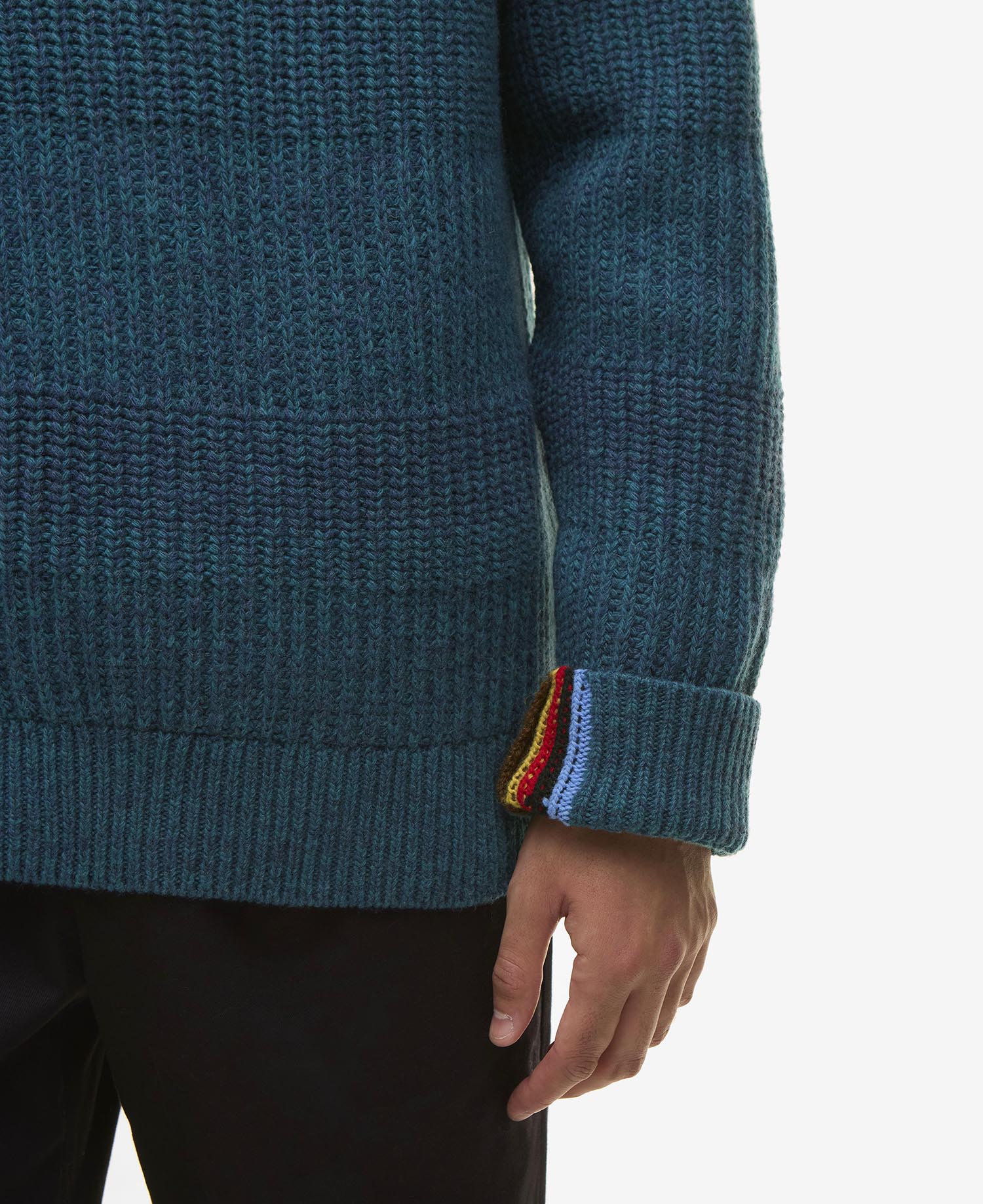 Paul Smith loves Barbour Pullover Saddle Rundhalsausschnitt image number 9