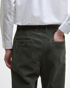 Pantaloni a coste sottili dalla vestibilità comoda Ted 