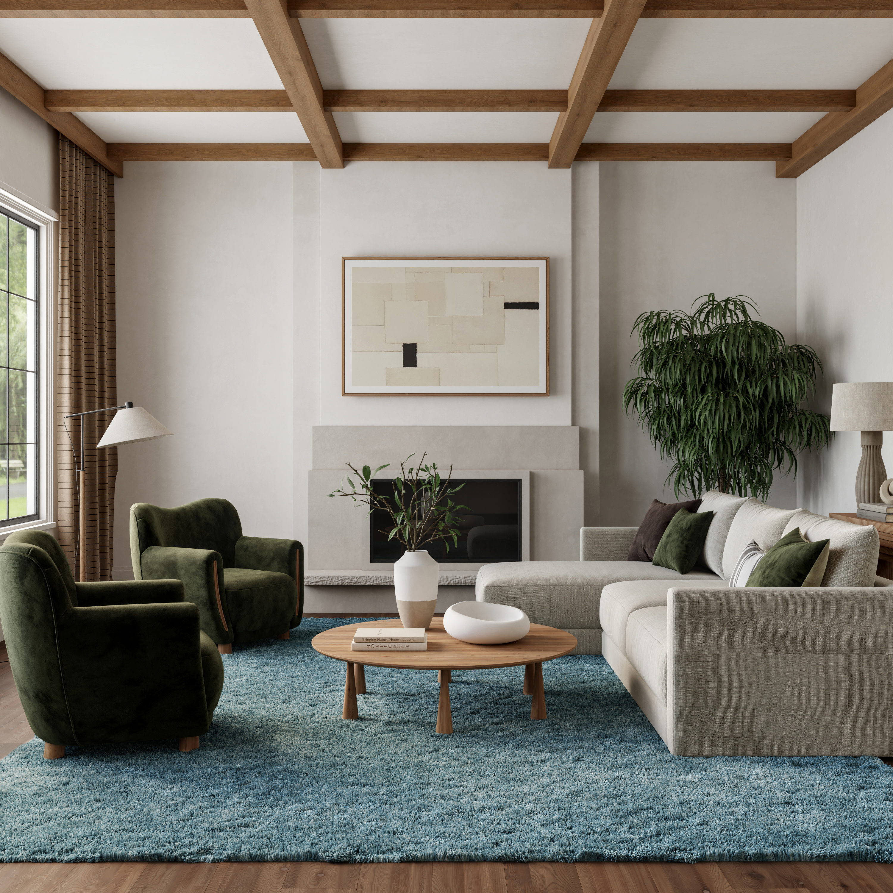 Nourison Dreamy Shag 7'10" x 9'10" Aqua Shag Indoor Rug