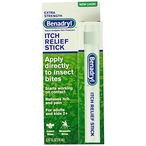 J & J Sales BENADRYL ITCH RELIEF, STICK 2%-0.1% 0.47OZ